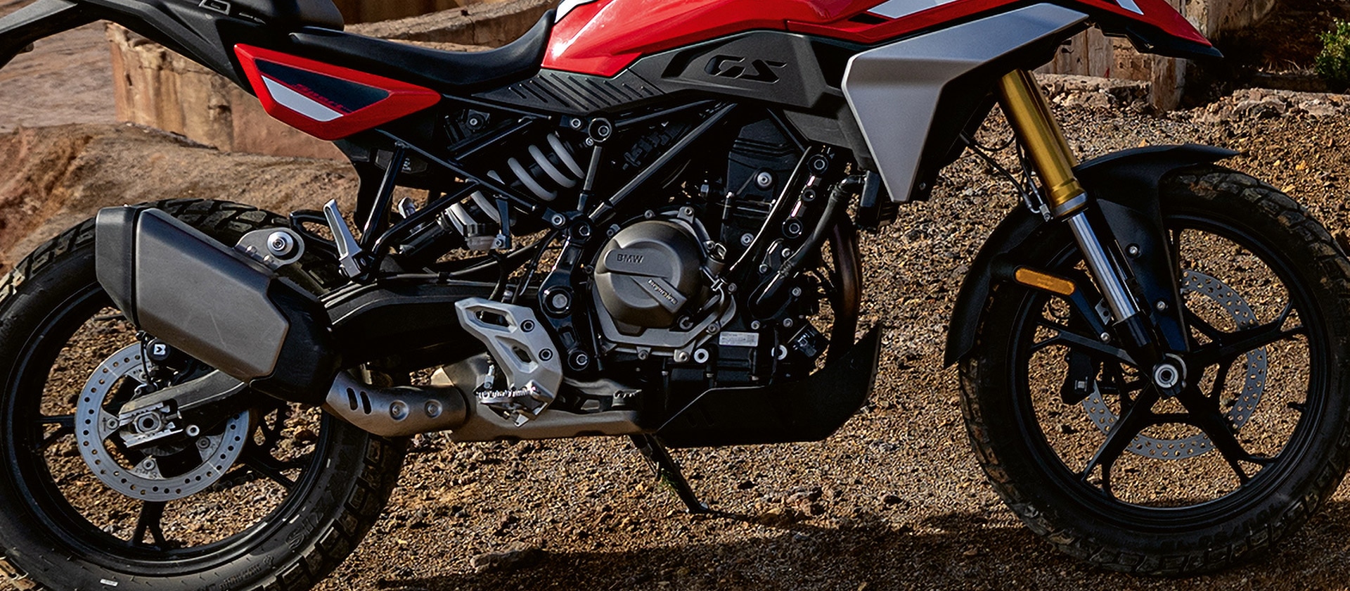 Краен шумозаглушител на F 450 GS от BMW Motorrad
