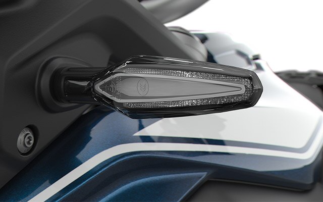 Това са LED мигачите на F 850 GS.