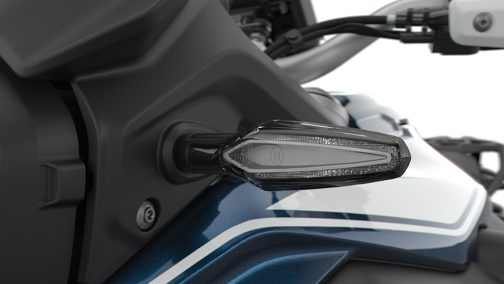 Това са LED мигачите на F 850 GS.