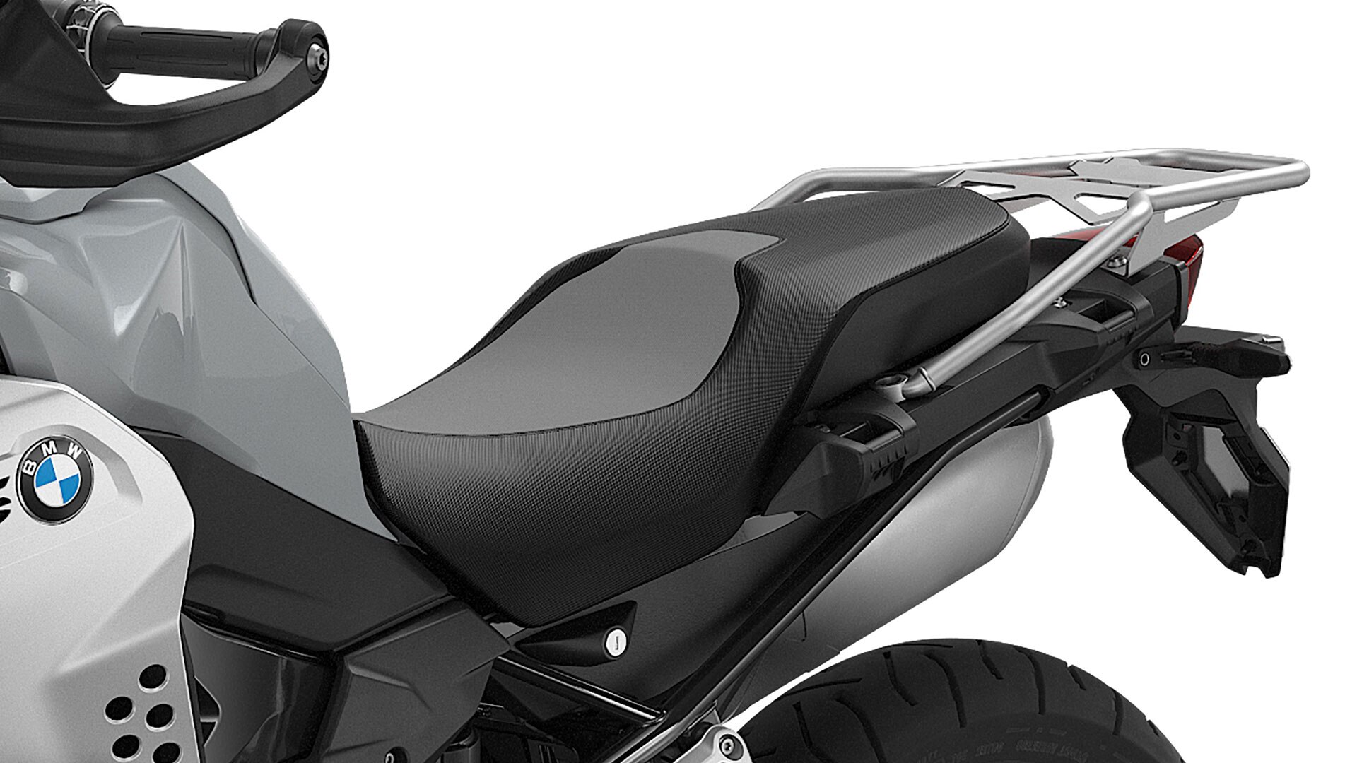 Това е удобната седалка на F 850 GS Adventure.