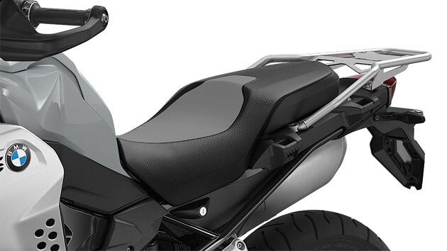 Това е удобната седалка на F 850 GS Adventure.