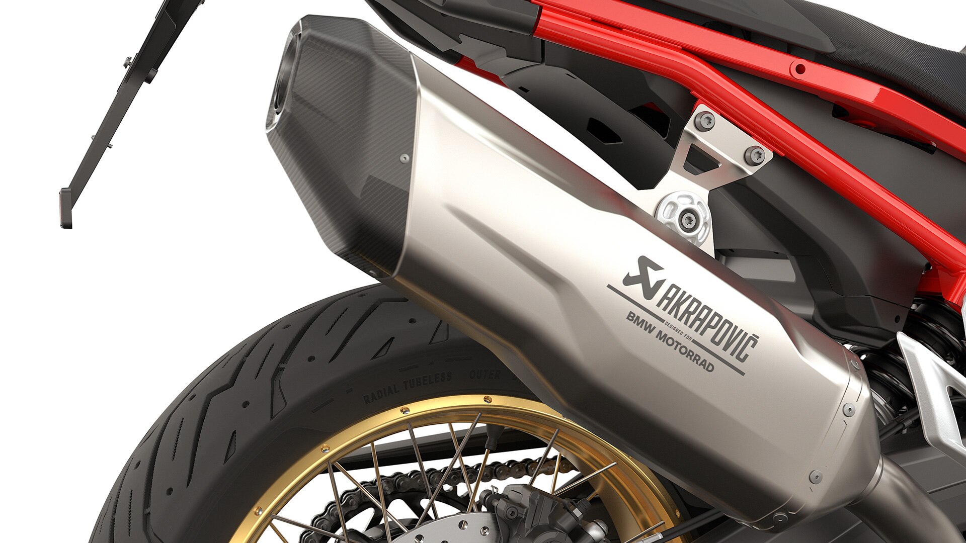 F 900 GS от BMW Motorrad с краен шумозаглушител Akrapovič