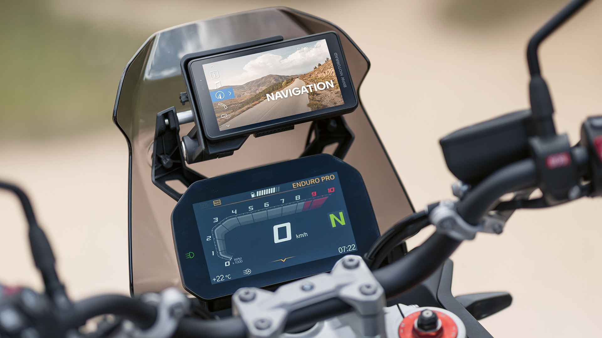 ConnectedRide Navigator на F 900 GS от BMW Motorrad