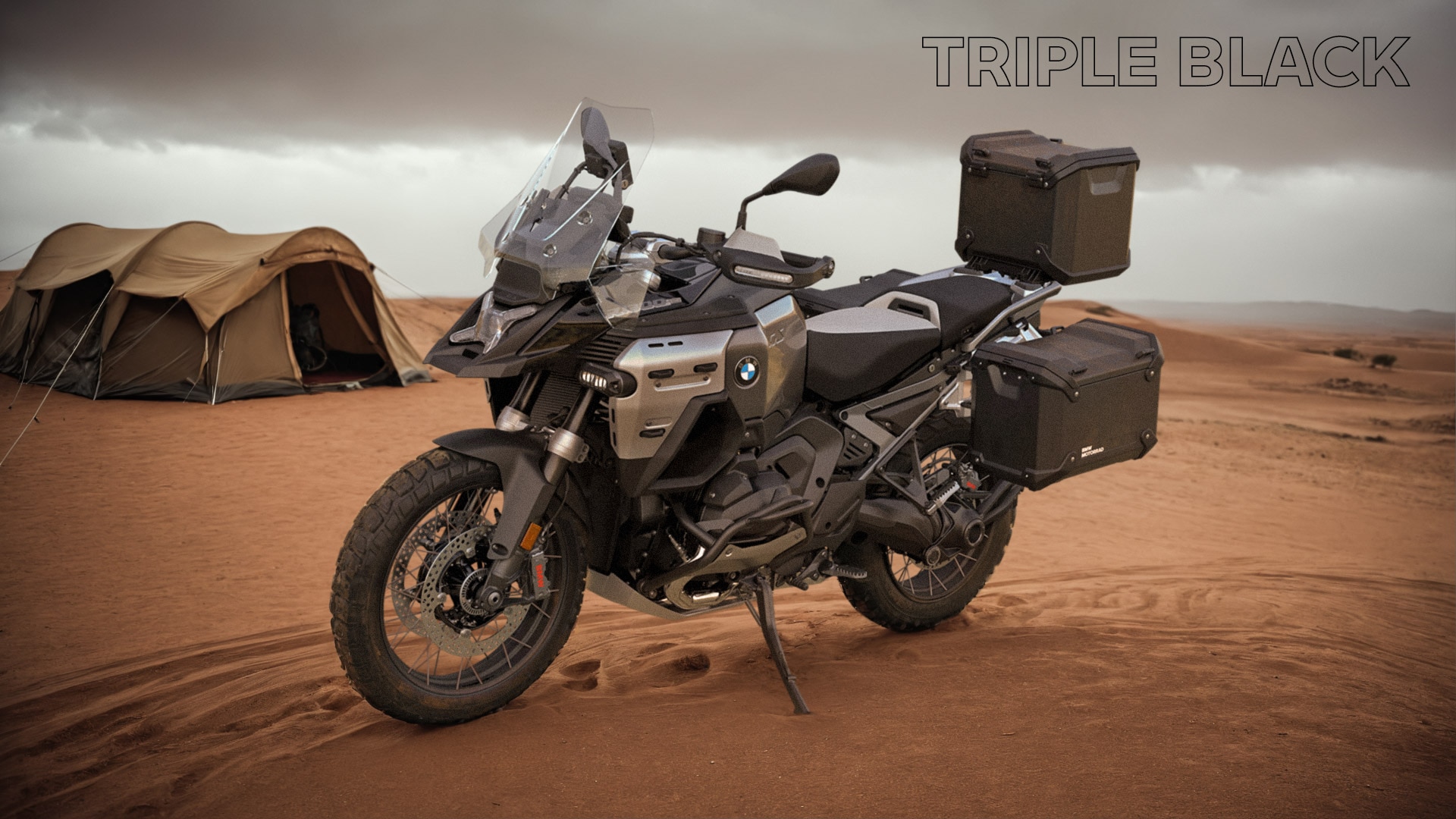 The BMW R 1300 GS Adventure Triple Black