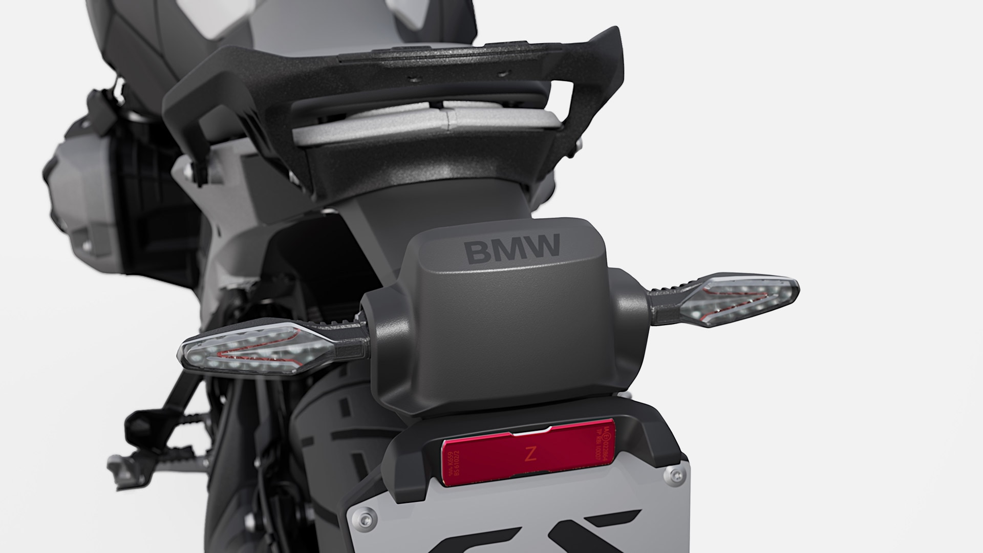 Предупреждение при опасност от сблъсък отзад на BMW Motorrad