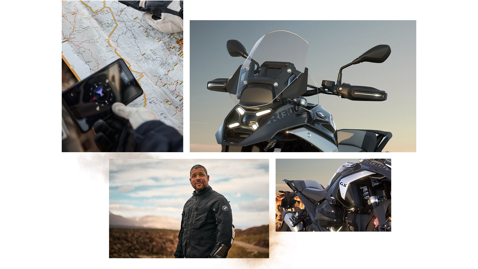 Динамичният дизайн на R 1300 GS Triple Black от BMW Motorrad