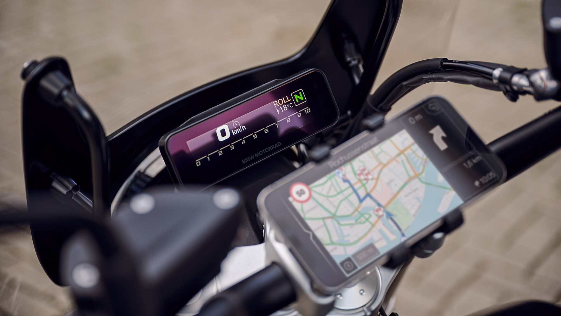 Характеристиките за комфорт на R 12 от BMW Motorrad