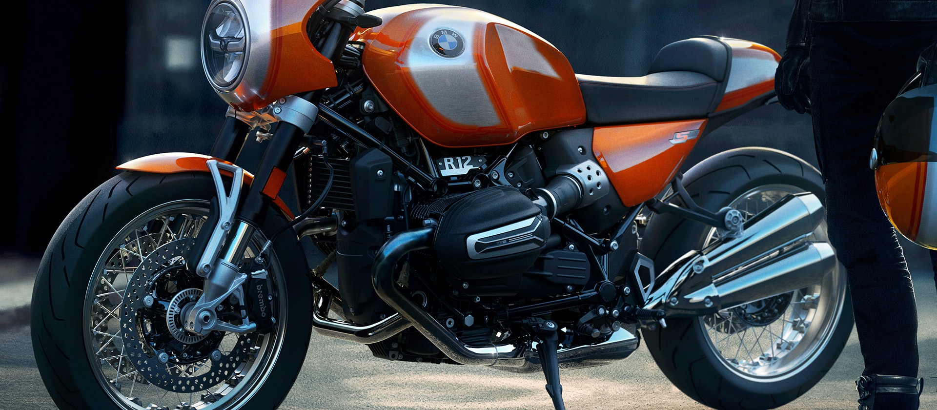 Engine of the R 12 S from BMW Motorrad