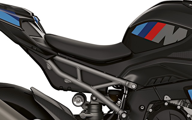 Задна рамка и кобилица за задните колела на M 1000 R от BMW Motorrad