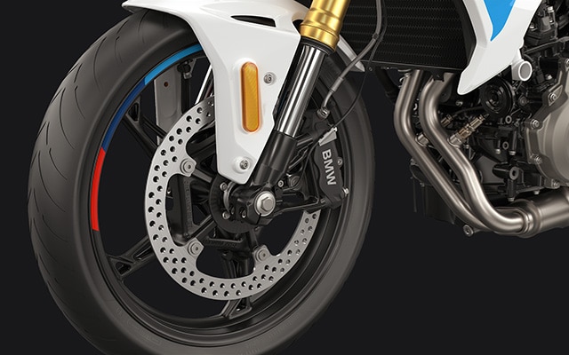 Лентите за джантите на F 450 R от BMW Motorrad
