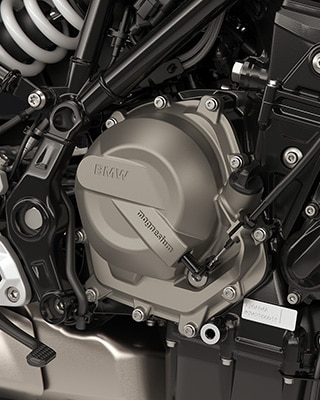 Редовият двуцилиндров двигател на F 450 R от BMW Motorrad