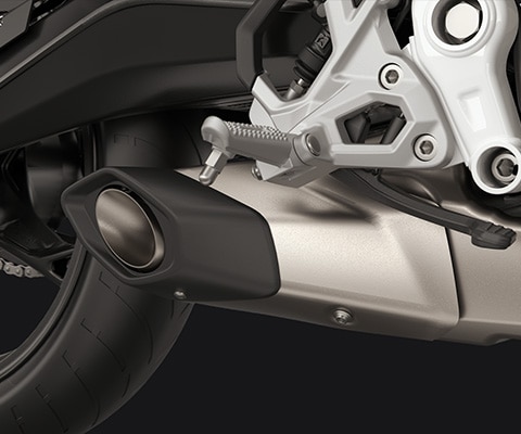 Underbelly Muffler на F 450 RR от BMW Motorrad