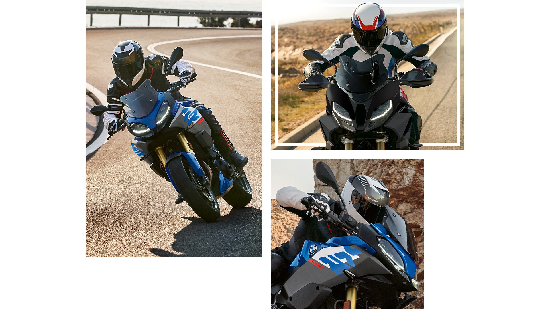 Колаж на моделите XR на BMW Motorrad.