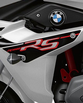 R 1250 RS в Style Sport и цвят Light white uni.