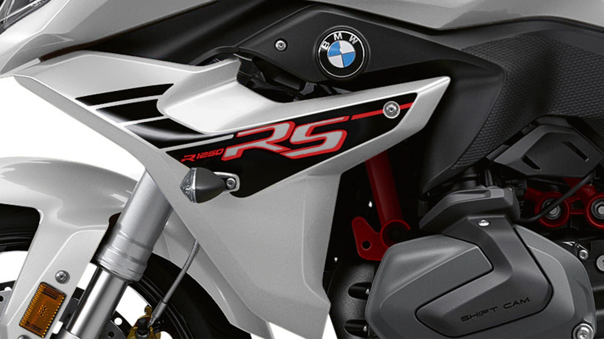 R 1250 RS в Style Sport и цвят Light white uni.