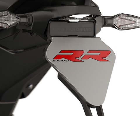 Динамична задна част с къса стойка за регистрационен номер на S 1000 RR
