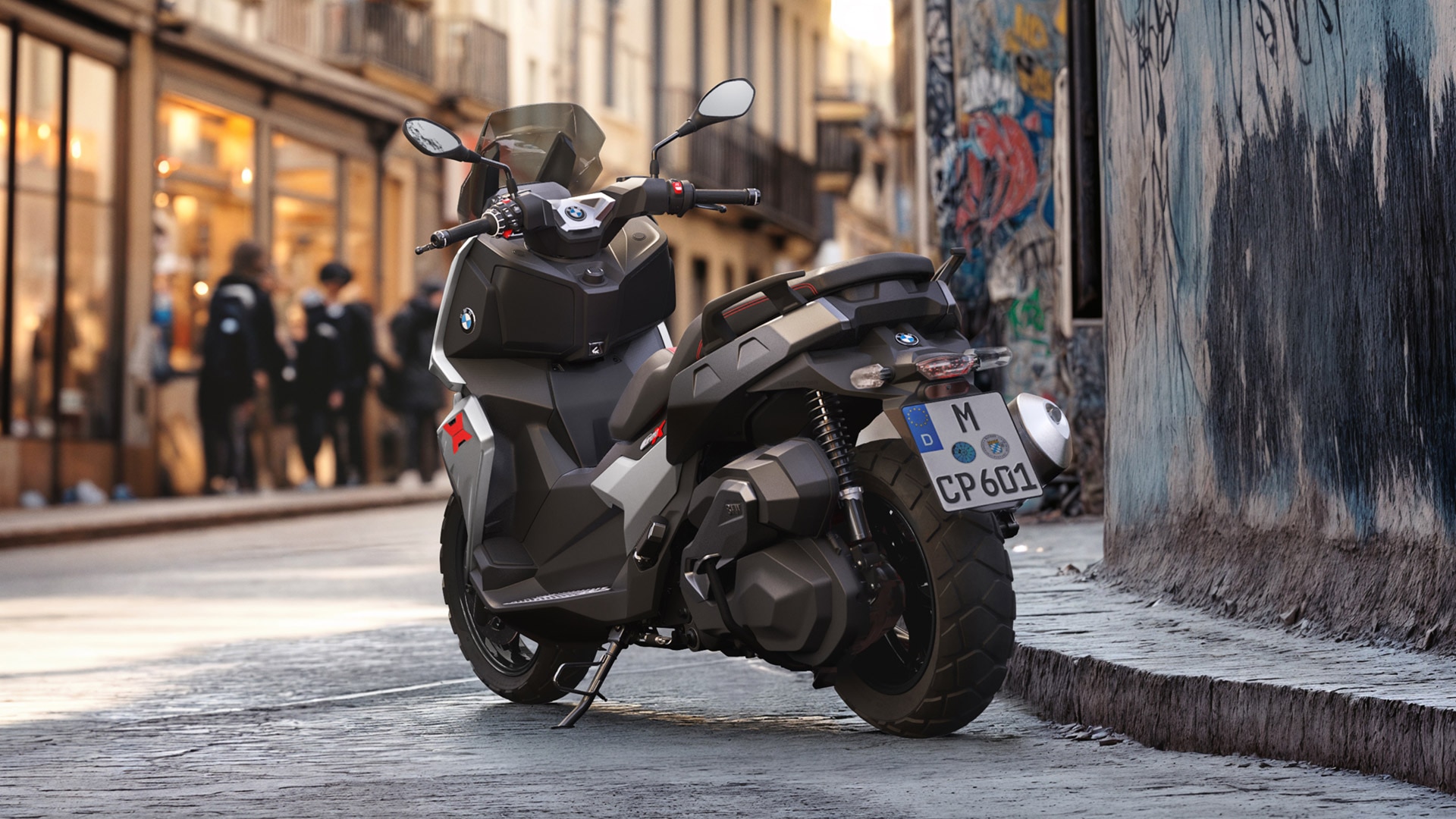 Възможности за индивидуализиране на C 400 X от BMW Motorrad