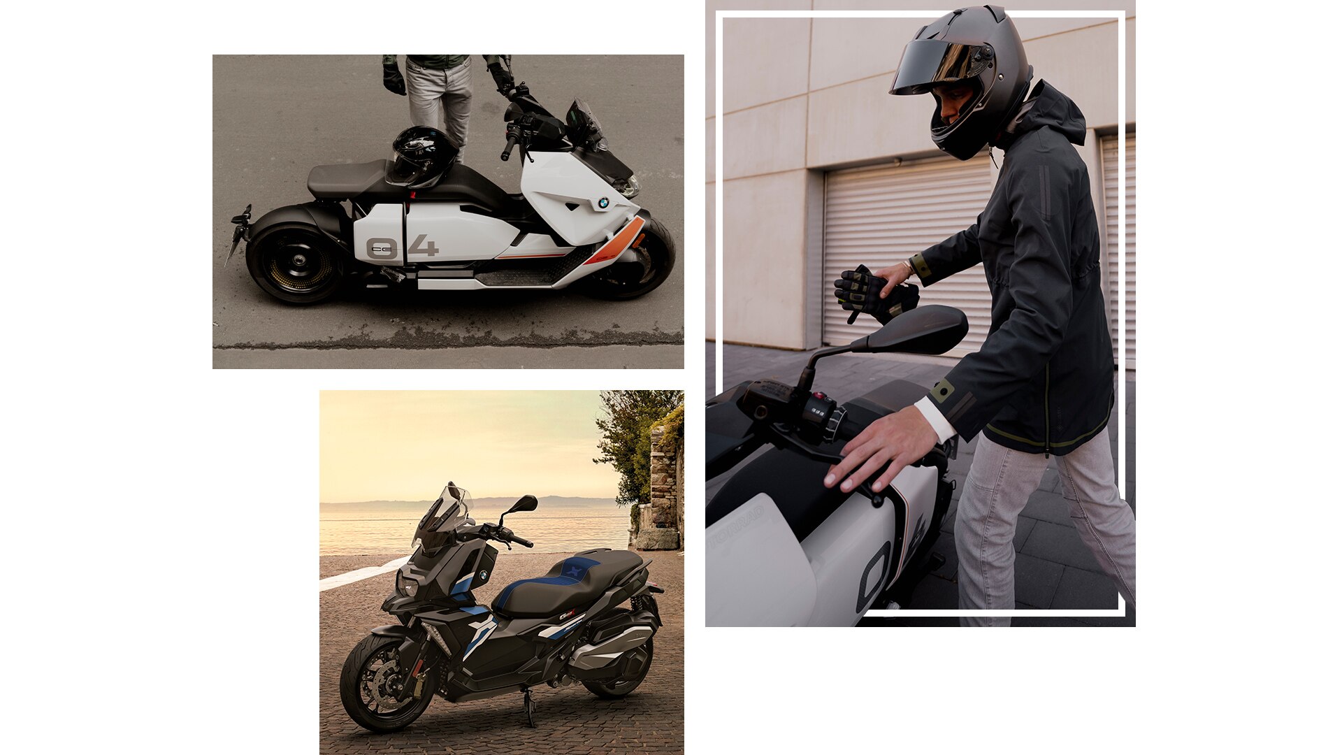 Моделите скутери на BMW Motorrad – в един поглед.